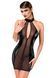 Платье Noir Handmade F370 Luxuria Crystal Sheer Mini Dress M