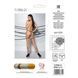 Телесные колготки с открытым доступом, контрастные шортики Passion TIOPEN 011 3/4 (20 den), beige