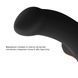 Фаллоимитатор Fun Factory AMOR Black, длина 14,6 см, диаметр 3,7 см, изогнутый