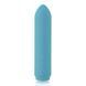 Минивибратор Je Joue - Classic Bullet Vibrator Teal с глубокой вибрацией и фиксацией на палец + подарок косметичка