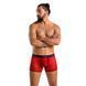 Мужские прозрачные боксеры Passion 046 SHORT PARKER XXL/XXXL Red, сетка, под леопард