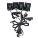 Растяжка на кровать Punishment - 5-Piece Bed Restraint Kit &ndash; Black