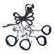 Растяжка на кровать Punishment - 5-Piece Bed Restraint Kit &ndash; Black