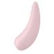 Вакуумный клиторальный стимулятор Satisfyer Curvy 2+ Pink с управлением через интернет