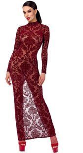 Платье Noir Handmade F383 Kink Royal gown/long dress XL
