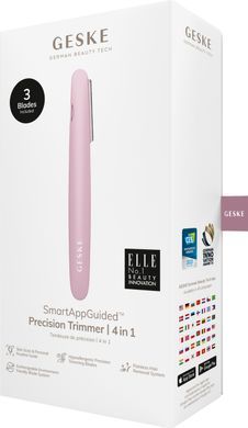 Тример GESKE Precision Trimmer 4в1 pink