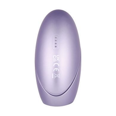 Вакуумний кліторальний смарт-стимулятор Svakom Pulse Galaxie Metal Lilac, проєктор зоряного неба