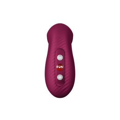Вакуумный стимулятор Fun Factory Desire Wine Red, 11 режимов работы, перезаряжаемый