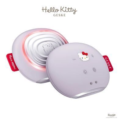 Ультразвукова маска тепло та холод GESKE Sonic Warm&Cool Mask 8в1 by Hello Kitty purple