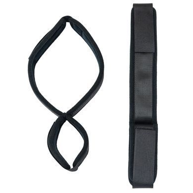 Фиксаторы для руки и бедра Punishment - Thigh to Wrist Restraints - Black