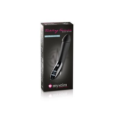Вібратор з електростимуляцією Mystim Tickling Truman eStim Black, міостимулятор