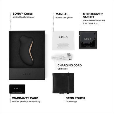 Звуковой стимулятор LELO SONA Cruise Black