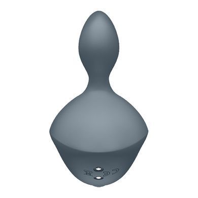 Анальная вибропробка Satisfyer Booty Absolute Beginners 4, для начинающих, вводимая часть 3 см