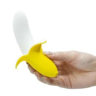 Вибратор Banana Bliss Mini Silicone Vibrator, 10 режимов вибрации, водонепроницаемый