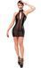 Платье Noir Handmade F370 Luxuria Crystal Sheer Mini Dress L