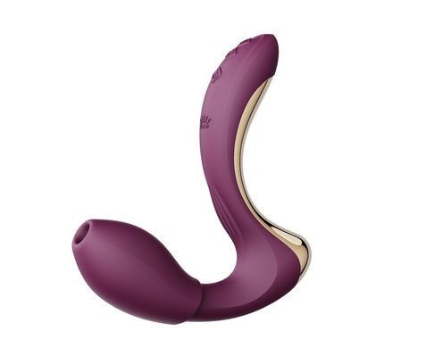 Вибратор-пульсатор с вакуумной насадкой Zalo &ndash; Talis G-Spot PulseWave Vibrator Velvet Purple