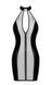 Платье Noir Handmade F370 Luxuria Crystal Sheer Mini Dress L