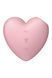 Вакуумный стимулятор-сердечко с вибрацией Satisfyer Cutie Heart Light Red