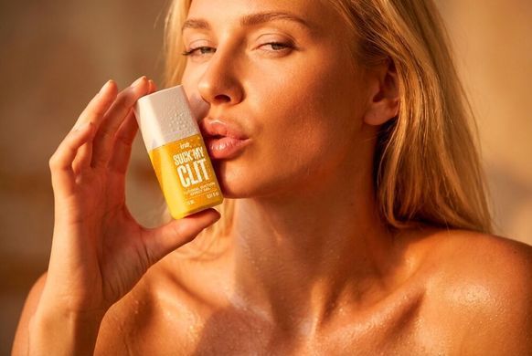 Смоктайзер для клитора Intt Suck My Clit Tropical Mango (15 мл), манго, гель с эффектом посасывания