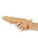 Фаллоимитатор ADDICTION Dual Density Silicone Dildo Caramel 8&Prime;, присоска, диаметр 4,3 см, вибропуля