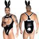 Мужской костюм зайчика JSY &laquo;Неутомимый Мэт&raquo; One Size, боди, бабочка, ушки