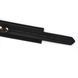Ошейник с поводком Liebe Seele Black Organosilicon Collar with Leash, экокожа