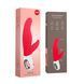 Вибратор-кролик для точки А Fun Factory LADY BI india red, 2 мотора, 12 режимов