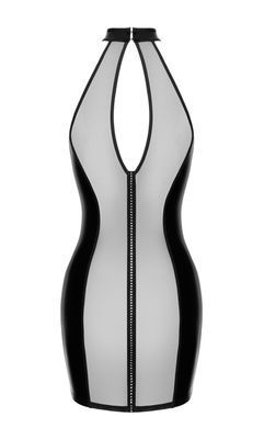 Платье Noir Handmade F370 Luxuria Crystal Sheer Mini Dress XL