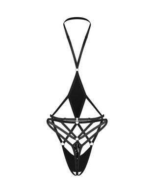 Боди Obsessive Keira Lise crotchless teddy L/XL