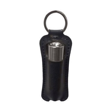 Вибропуля PowerBullet First-Class Bullet 2.5&Prime; with Key Chain Pouch, Gun Metal, 9 режимов вибрации