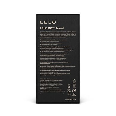 Клиторальный вибратор LELO DOT Travel Pink