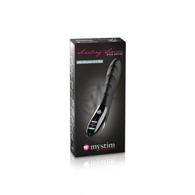 Вібратор з електростимуляцією Mystim Sizzling Simon eStim Black, міостімулятор