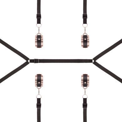 Фиксатор рук и ног для кровати Rosy Gold - Under-Mattress Restraint Set