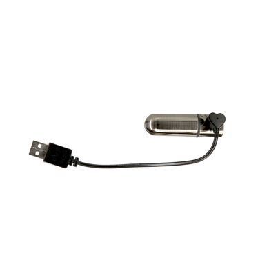 Вибропуля PowerBullet First-Class Bullet 2.5&Prime; with Key Chain Pouch, Gun Metal, 9 режимов вибрации