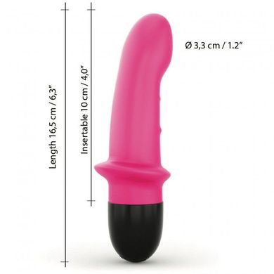 Вібратор Dorcel Mini Lover Magenta 2.0 перезаряджуваний, для точки G і масажу простати