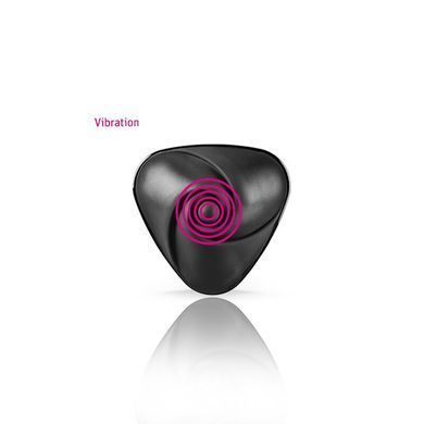 Вібратор для клітора з електростимуляцією Mystim Heart's Desire Black Edition