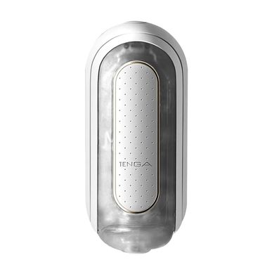 Мастурбатор Tenga Flip Zero Electronic Vibration White, изменяемая интенсивность, раскладной