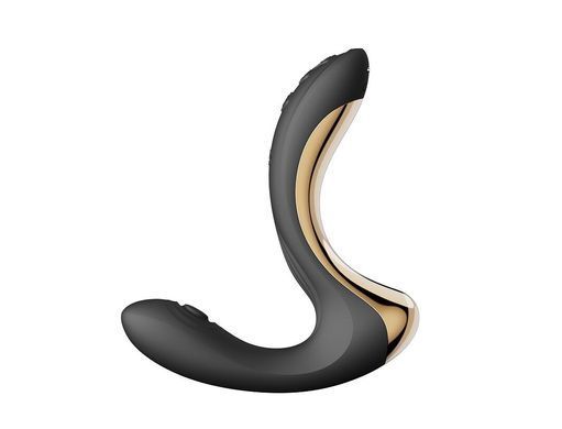 Вибратор-пульсатор с вакуумной насадкой Zalo &ndash; Talis G-Spot PulseWave Vibrator Obsidian Black