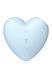 Вакуумний стимулятор-серце з вібрацією Satisfyer Cutie Heart Blue