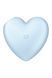 Вакуумний стимулятор-серце з вібрацією Satisfyer Cutie Heart Blue