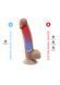 Фалоімітатор SilexD Johnny Premium Real Skin Flesh (7in MODEL 1), ультрареалістик, діаметр 3,8 см