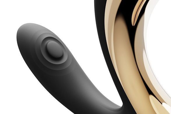 Вибратор-пульсатор с вакуумной насадкой Zalo &ndash; Talis G-Spot PulseWave Vibrator Obsidian Black