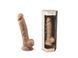 Фалоімітатор SilexD Johnny Flesh (MODEL 1 size 7in), двошаровий, силікон +Silexpan, діаметр 3,8см