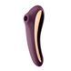 Вакуумный стимулятор с вибрацией Satisfyer Dual Kiss Wine Red