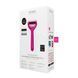 Електронний ролер для обличчя та тіла з мікроголками GESKE MicroNeedle Face&Body Roller 8в1 magenta