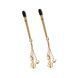 Зажимы для сосков Art of Sex - Nipple Clamps Golden Clover