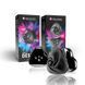 Вібратор для клітора з електростимуляцією Mystim Heart's Desire Black Edition