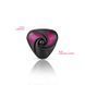 Вібратор для клітора з електростимуляцією Mystim Heart's Desire Black Edition
