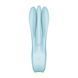 Клиторальный вибратор Satisfyer Threesome 1 Light Blue с тремя гибкими пальчиками