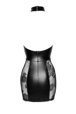 Платье Noir Handmade F238 Short tulle dress with powerwetlook inserts, XL